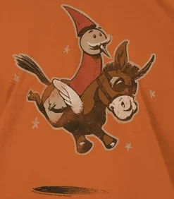 DOTA 2 - Wizard and Donkey Premium Orange Male T-Shirt