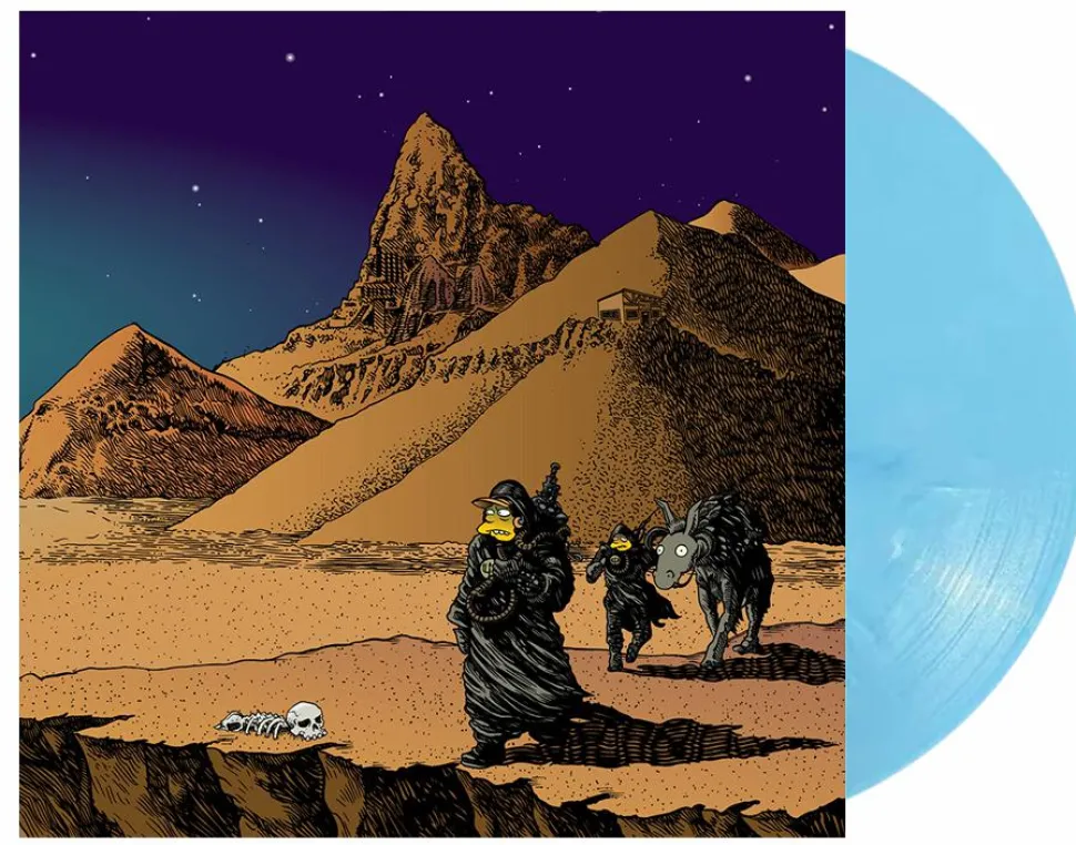 Dr. Colossus – I’m a Stupid Moron With an Ugly Face and a Big Butt and My Butt Smells and I Like to Kiss My Own Butt LP Vinyl Record (Sky Coloured Vinyl)
