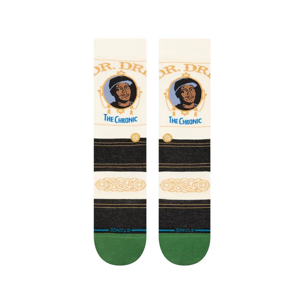 Dr. Dre - Dr. Dre x Stance The Chronic Crew Socks (One Size)