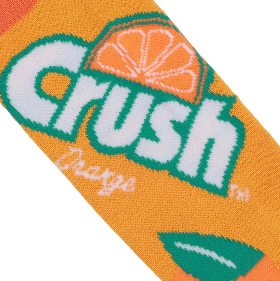Dr. Pepper - Dr. Pepper, 7UP, & Crush Men's Crew Socks 3-Pack (Shoe Size 8-12)