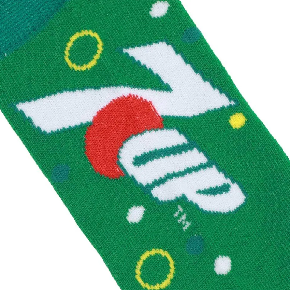 Dr. Pepper - Dr. Pepper, 7UP, & Crush Men's Crew Socks 3-Pack (Shoe Size 8-12)