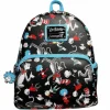 Dr. Seuss - Cat in the Hat Print 10” Faux Leather Mini Backpack