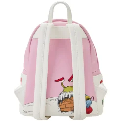 Dr. Seuss - The Grinch Lenticular Scene 10” Faux Leather Mini Backpack