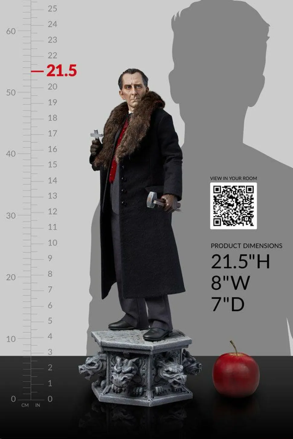Dracula (1958) - Van Helsing Premium Format Statue