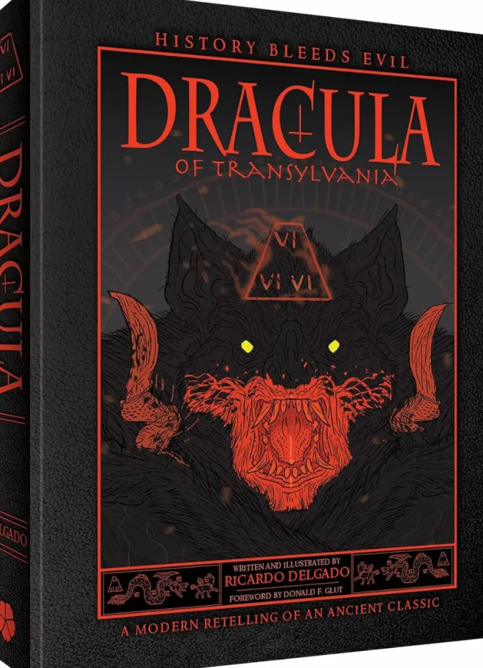 Dracula of Transylvania by Ricardo Delgado Paperback Book