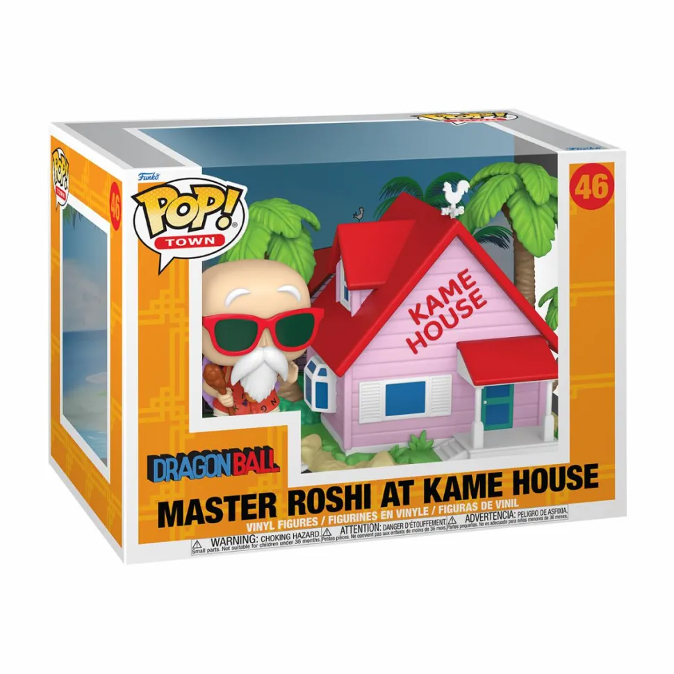 Dragon Ball - Master Roshi at Kame House Pop! Town Vinyl Figure