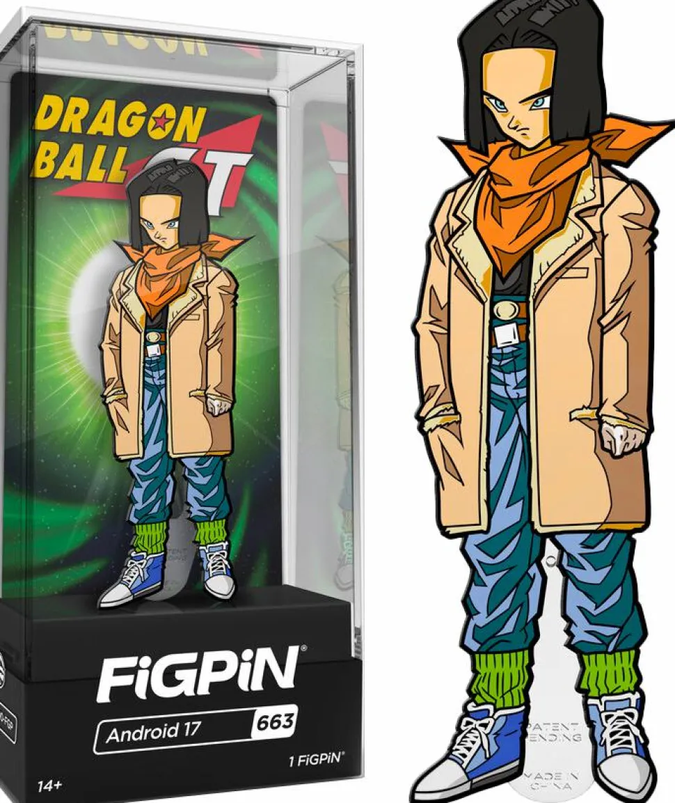 Dragon Ball GT - Android 17 FigPin Enamel Pin (FigPin Exclusive)