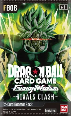 Dragon Ball Super - Card Game Fusion World Rivals Clash FB06 Booster Pack (12 Cards)