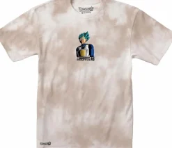 Dragon Ball Super - DBS x Primitive Shadow Vegeta Washed Sand T-Shirt