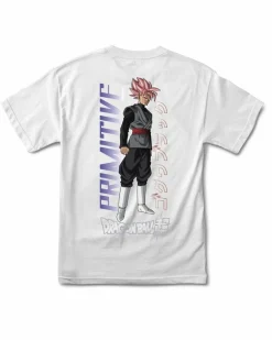Dragon Ball Super - DBS x Primitive Super Saiyan Rose Goku White T-Shirt