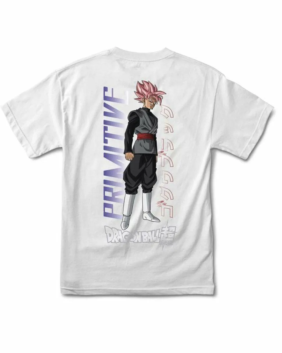 Dragon Ball Super - DBS x Primitive Super Saiyan Rose Goku White T-Shirt