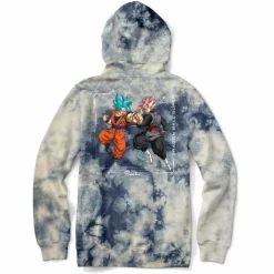 Dragon Ball Super - DBS x Primitive Goku Versus Washed Navy Sweatshirt Hoodie
