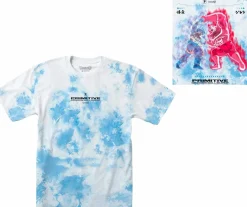 Dragon Ball Super - DBS x Primitive Goku vs. Jiren Survival Washed Light Blue T-Shirt