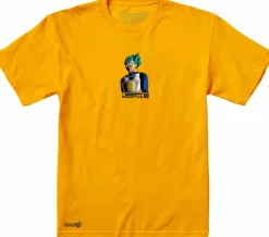 Dragon Ball Super - DBS x Primitive Shadow Vegeta Gold T-Shirt