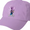 Dragon Ball Super - DBS x Primitive Beerus Orb Lavender Adjustable Strapback Hat (One Size)