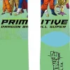 Dragon Ball Super - Dragon Ball x Primitive Universal Survival Team Green Crew Socks (One Size)
