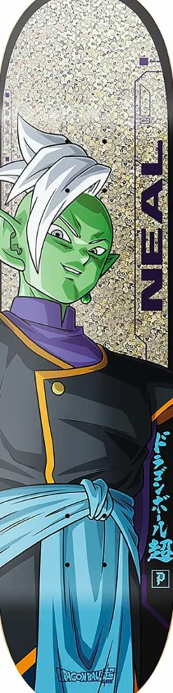 Dragon Ball Super - Dragon Ball x Primitive Zamasu Neal 8.125” Skateboard Deck (Deck Only)