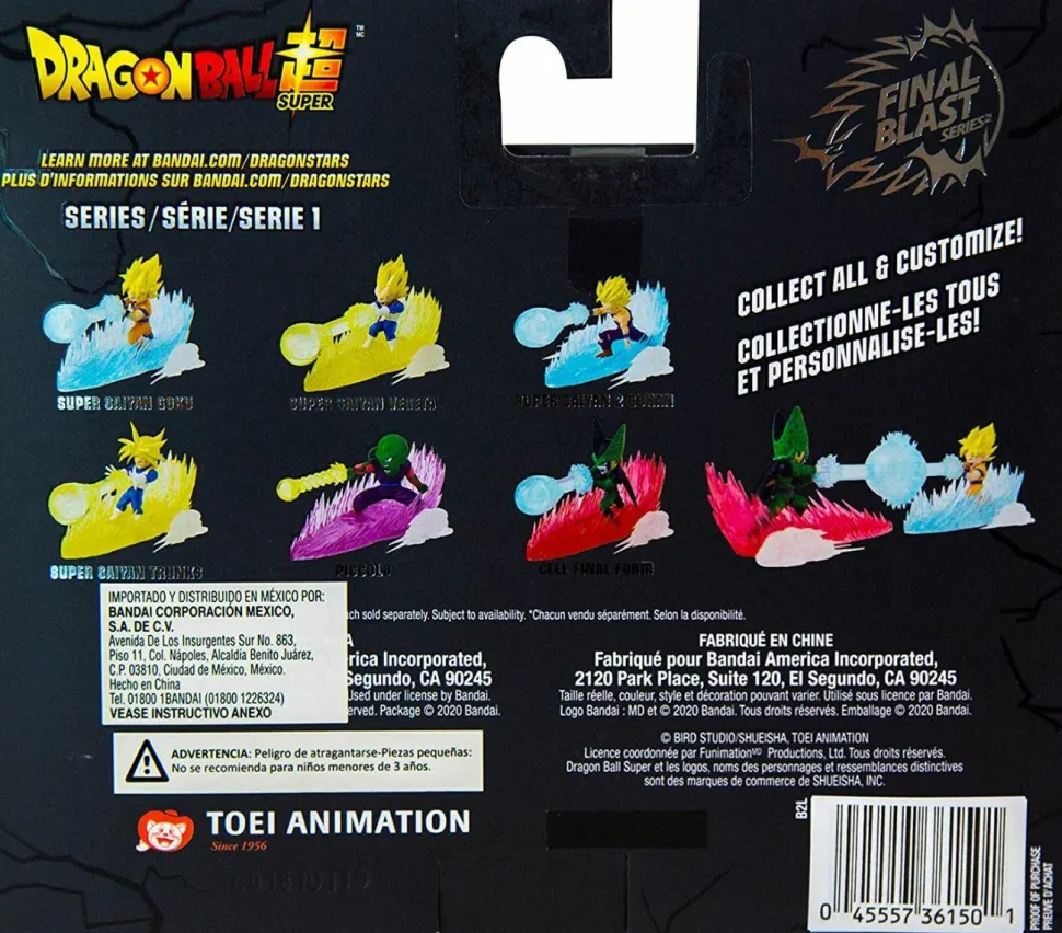 Dragon Ball Super - Super Saiyan 2 Gohan Final Blast Series 3.5” Scale Action Figure