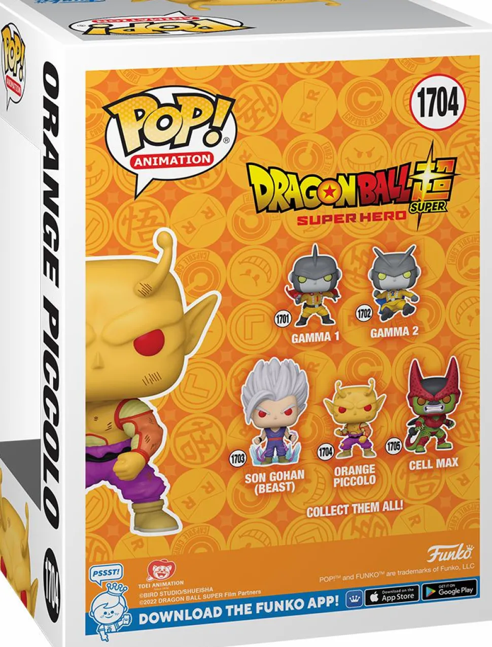 Dragon Ball Super: Super Hero - Orange Piccolo (Battle Damaged) Pop! Vinyl Figure