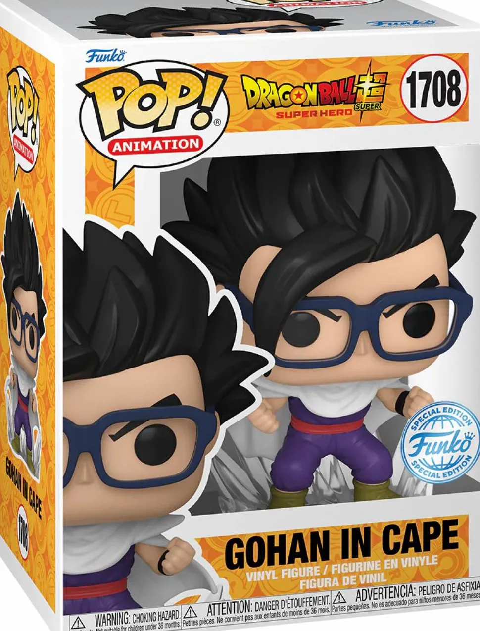 Dragon Ball Super: Super Hero - Gohan in Cape Pop! Vinyl Figure