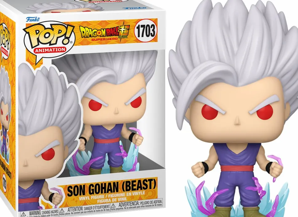 Dragon Ball Super: Super Hero - Son Gohan (Beast) Pop! Vinyl Figure