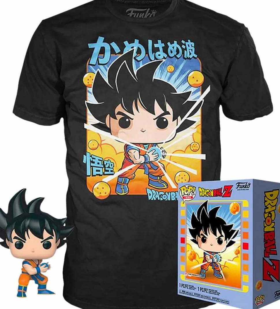 Dragon Ball Z - Goku Kamehameha Pop! Vinyl Figure & T-Shirt Box Set