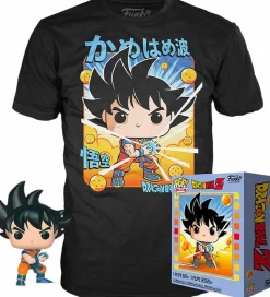 Dragon Ball Z - Goku Kamehameha Pop! Vinyl Figure & T-Shirt Box Set