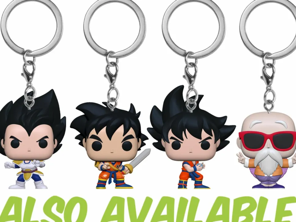 Dragon Ball Z - Goku with Kamehameha Pocket Pop! Vinyl Keychain