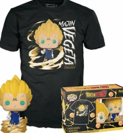 Dragon Ball Z - Majin Vegeta Glow-in-the-Dark Pop! Vinyl Figure & T-Shirt Box Set