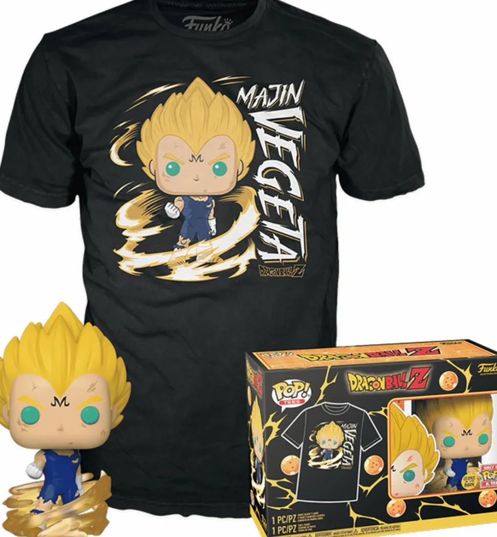 Dragon Ball Z - Majin Vegeta Glow-in-the-Dark Pop! Vinyl Figure & T-Shirt Box Set