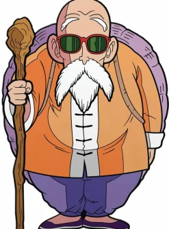 Dragon Ball Z - Master Roshi FigPin Enamel Pin