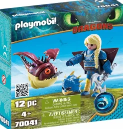 Dragons - Playmobil Astrid with Hobgobbler Playset (70041)