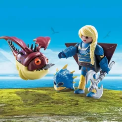 Dragons - Playmobil Astrid with Hobgobbler Playset (70041)