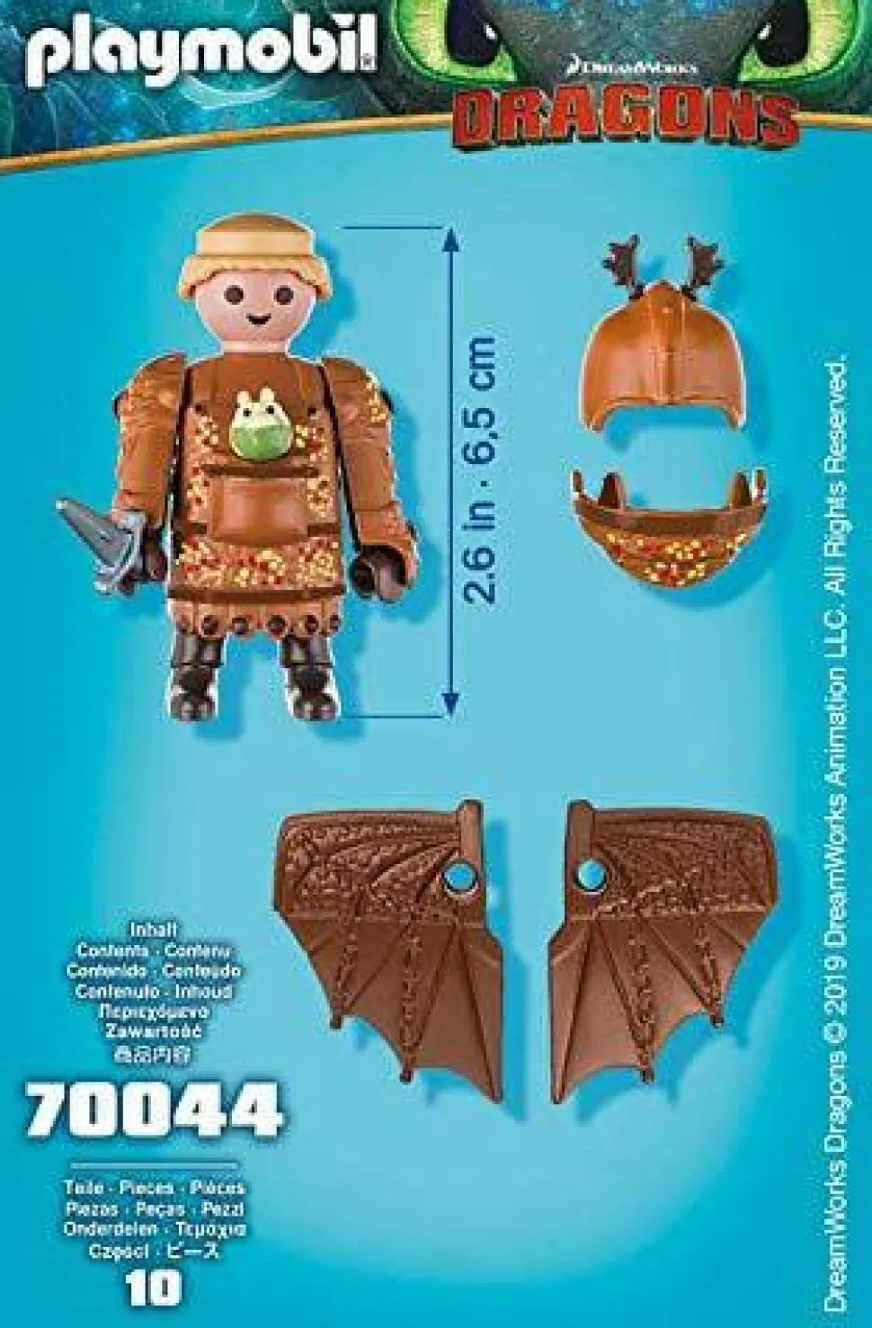 Dragons - Playmobil Fishlegs with Flight Suit Figure (70044)