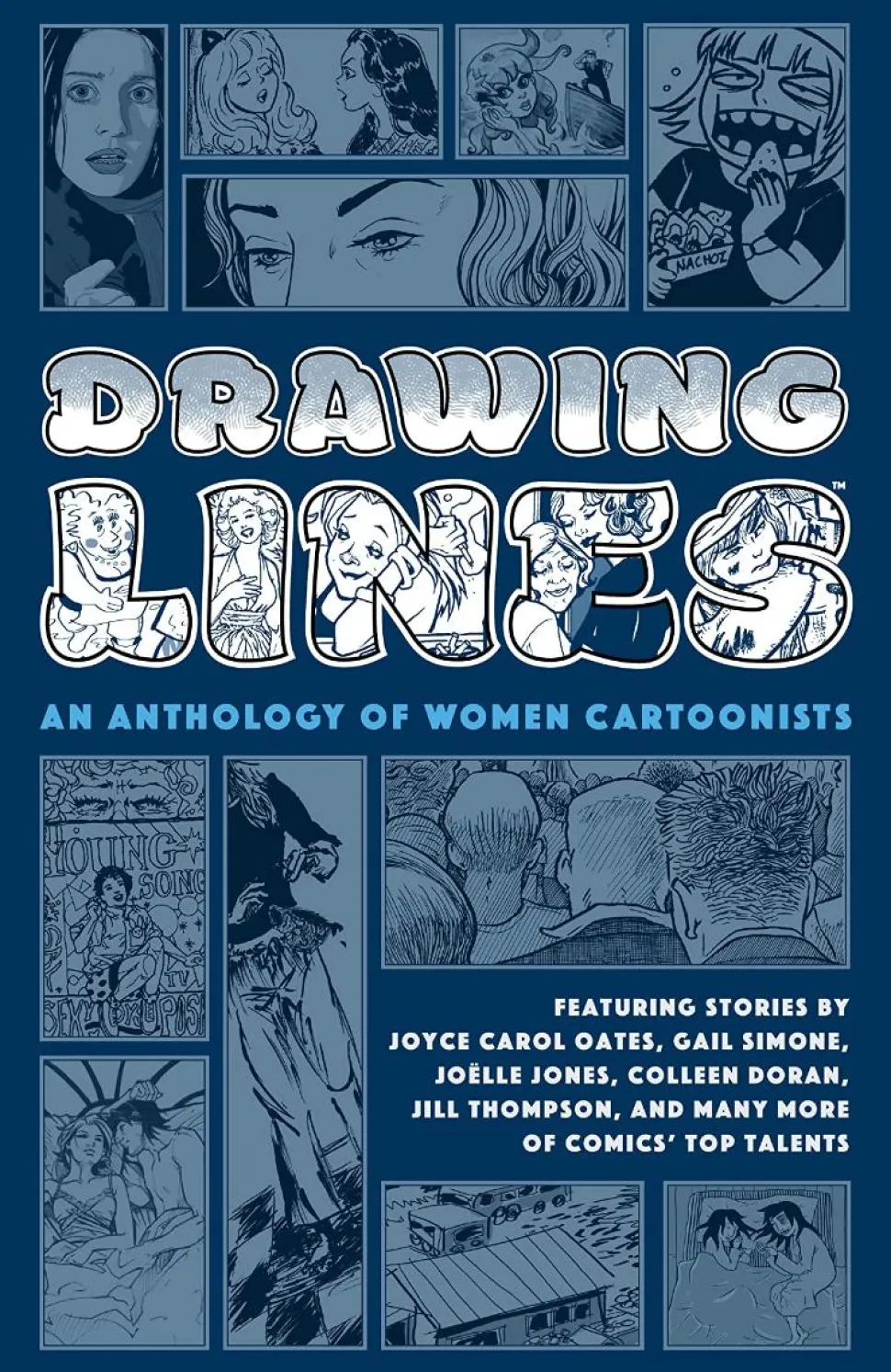 Drawing Lines: An Anthology of Women Cartoonists Hardcover Book