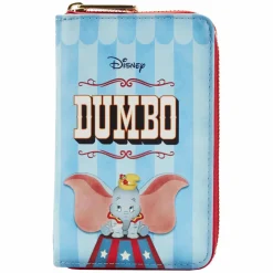 Dumbo (1941) - Book 4ā Faux Leather Zip-Around Wallet