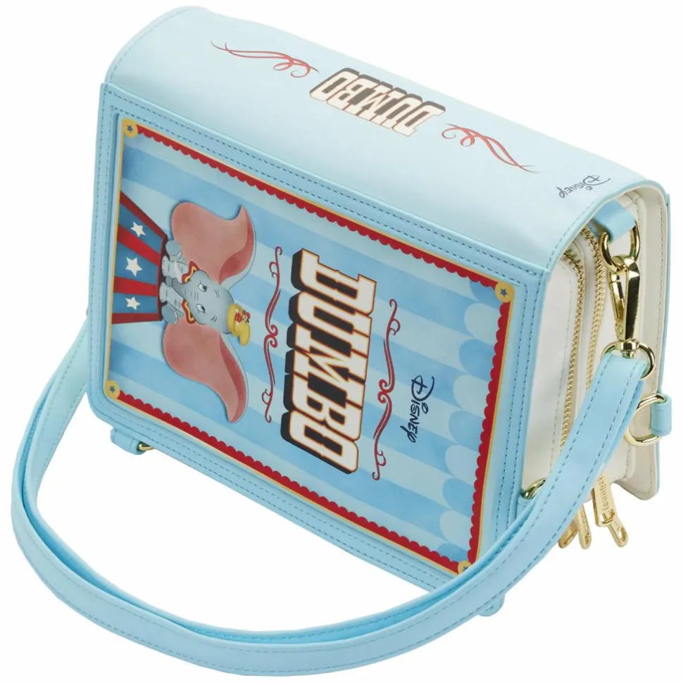 Dumbo (1941) - Book 9” Faux Leather Convertible Crossbody Bag