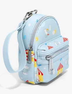 Dumbo (1941) - Circus 7” Faux Leather Wristlet Bag