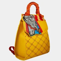 Dumbo (1941) - Dumbo Monogram 9” Faux Leather Flap Mini Backpack