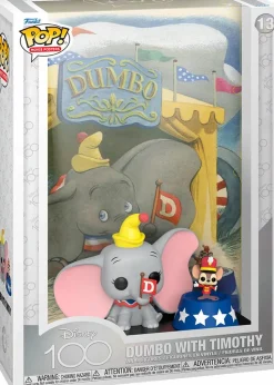 Dumbo (1941) - Dumbo with Timothy Disney 100th Pop! Movie Posters Vinyl Figure