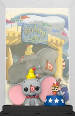 Dumbo (1941) - Dumbo with Timothy Disney 100th Pop! Movie Posters Vinyl Figure
