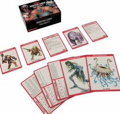 Dungeon & Dragons - Challenge Rating 0-5 Monster Spellbook Cards