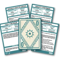 Dungeon & Dragons - Xanathar's Guide to Everything Spellbook Cards