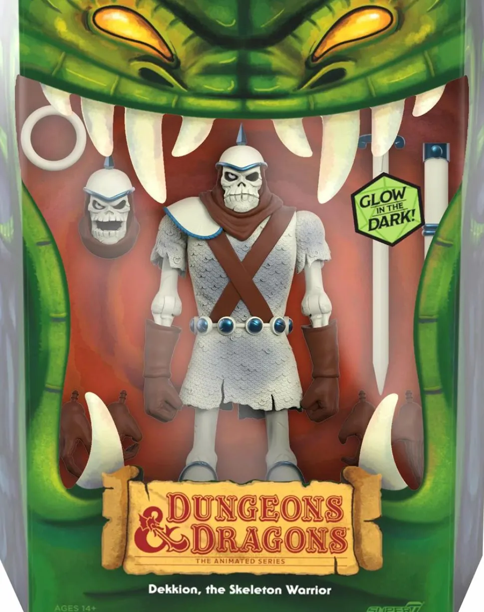 Dungeons & Dragons (1983) - Dekkion, the Skeleton Warrior Glow-in-the-Dark Ultimates! 7" Scale Action Figure