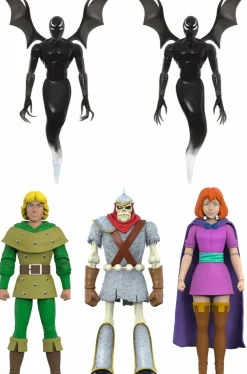 Dungeons & Dragons (1983) - Wave 1 Ultimates! 7" Scale Action Figure Bundle (Set of 4)