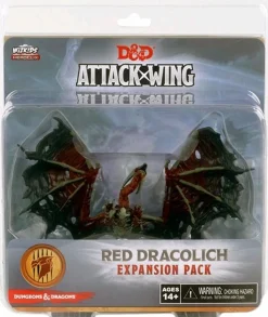 Dungeons & Dragons - Attack Wing Red Dracolich Expansion Pack (Wave 5)