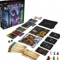 Dungeons & Dragons - Bedlam in Neverwinter: An Escape & Solve Mystery Board Game