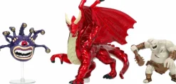 Dungeons & Dragons - Beholder, Ogre Zombie & Young Red Dragon Nano Metalfigs Deluxe 2” Scale Die-Cast Figure 3-Pack