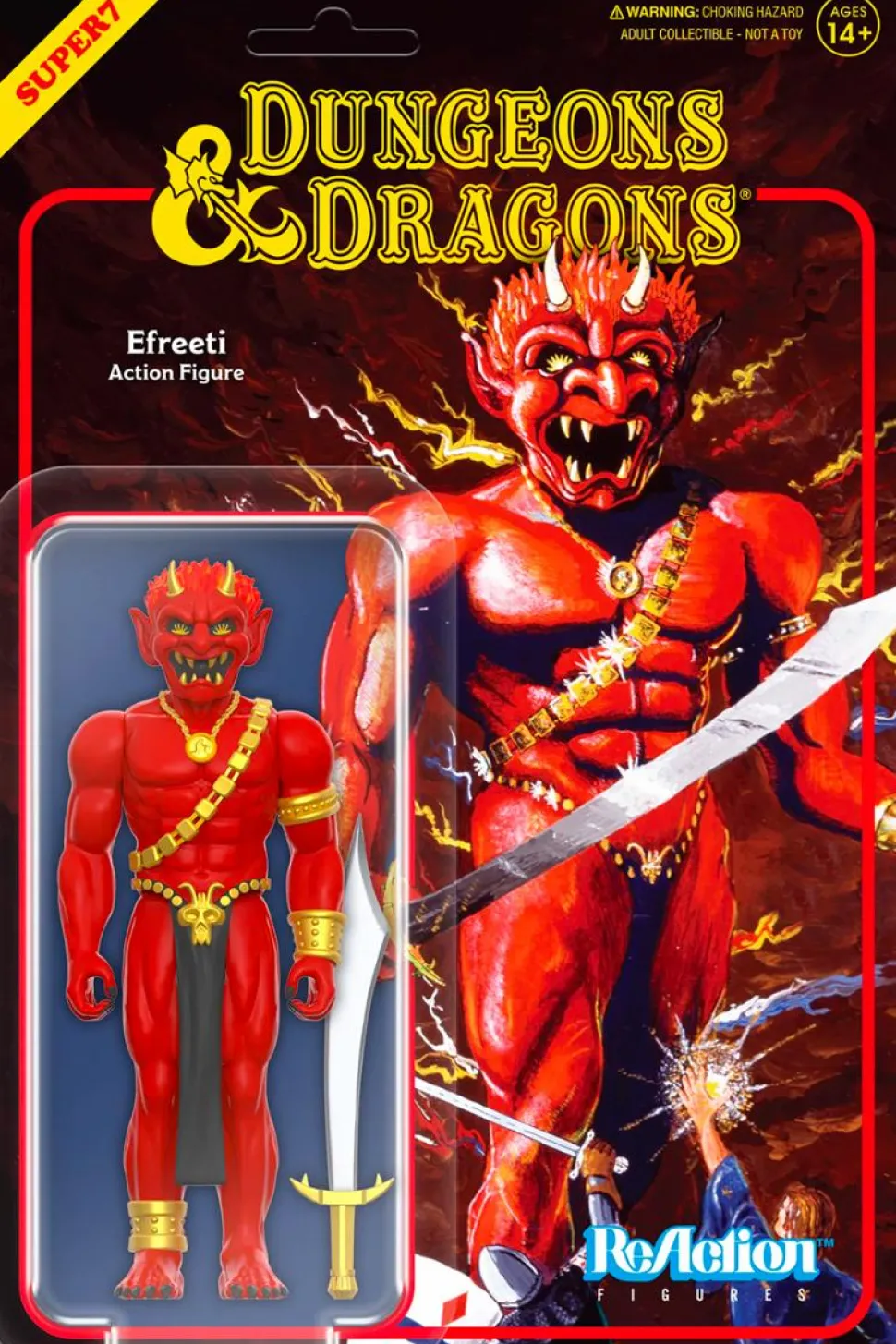 Dungeons & Dragons - Efreeti (Dungeon Master's Guide) ReAction 3.75" Action Figure