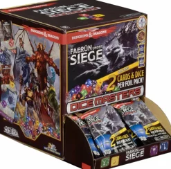 Dungeons & Dragons - Faerun Under Siege Dice Masters Foil Pack Gravity Feed Box (Display of 90)